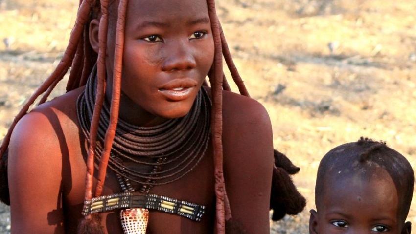 himba namibia village