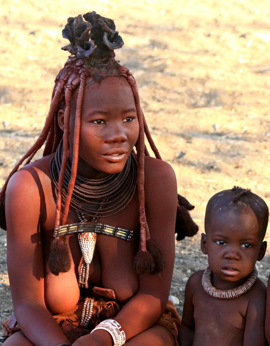 himba namibia village