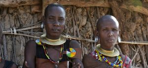 datoga women with wonderful necklace