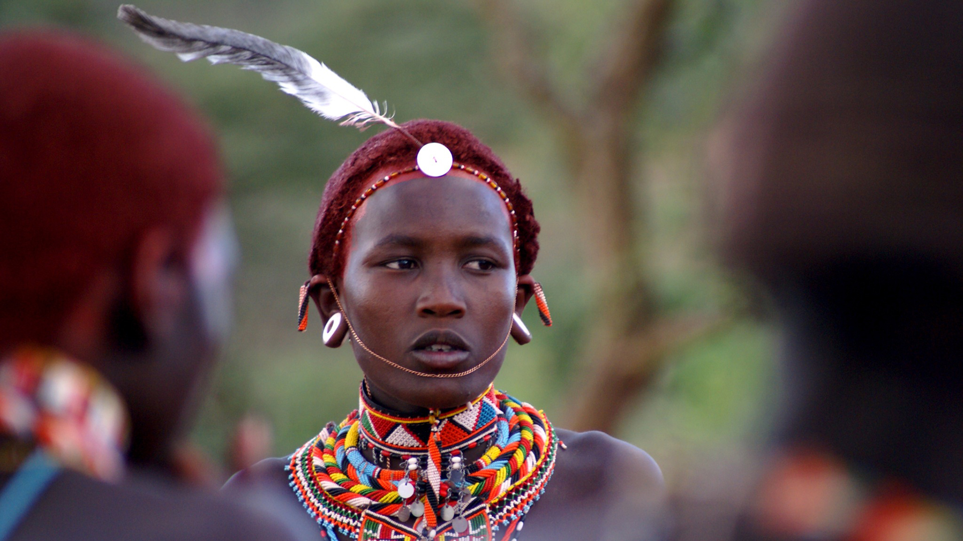 samburu people in kenya:young warrior