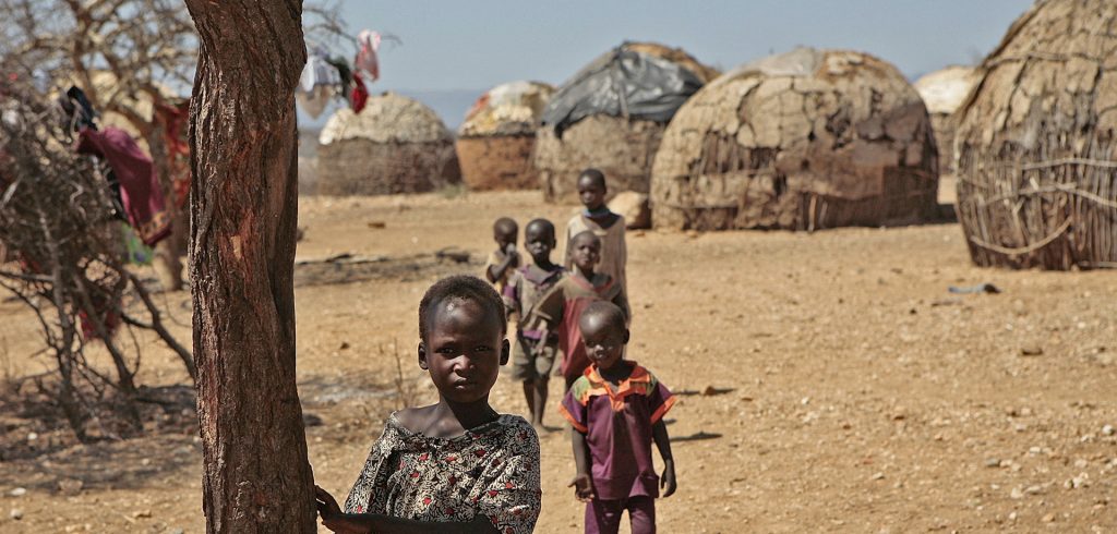 Samburu village in Kenya