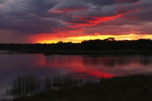 sunset zimbabwe