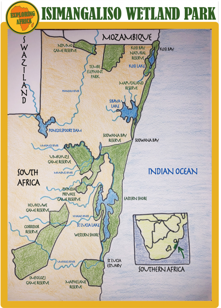 isimangaliso map